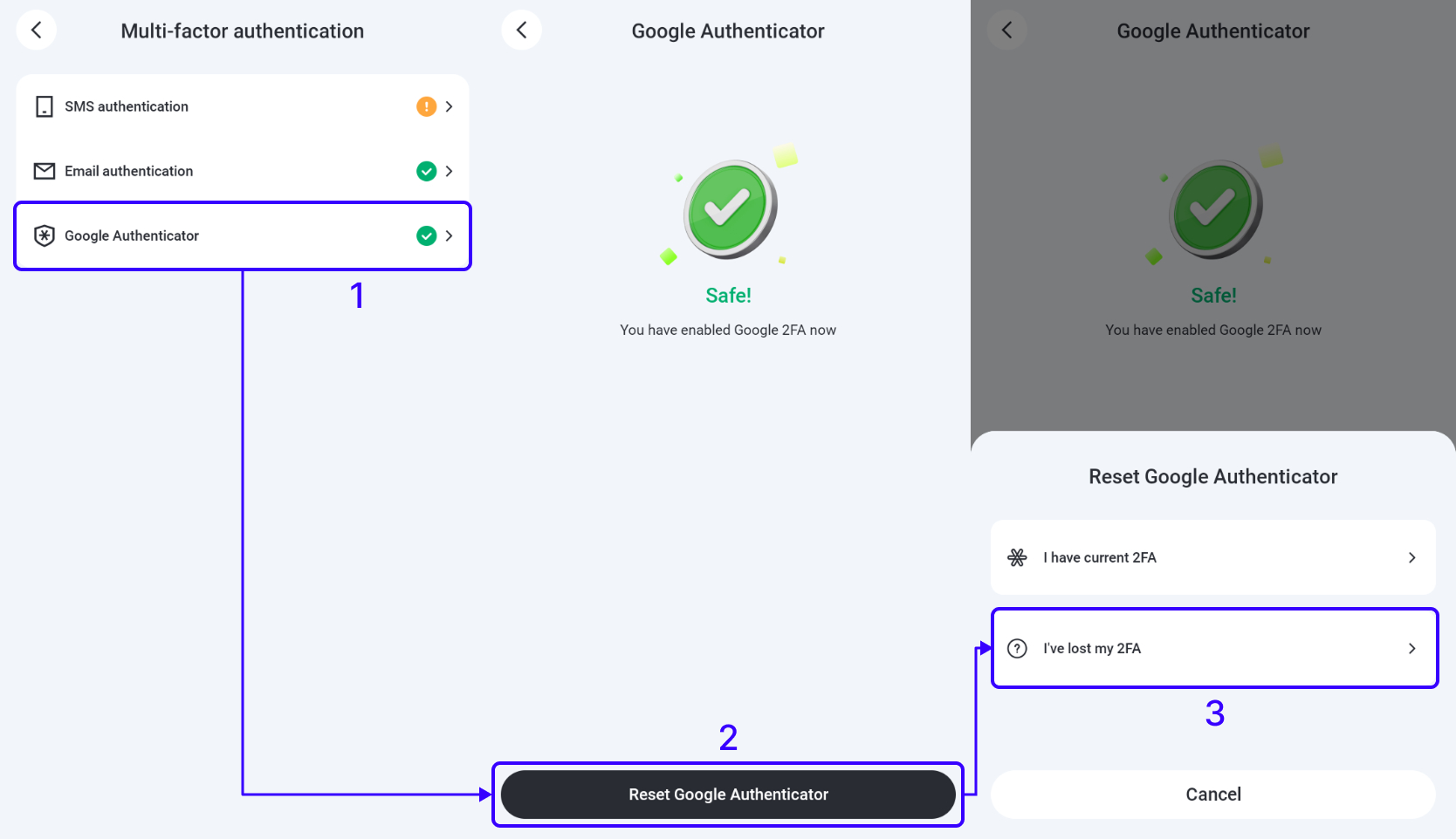 Webot I can log in to my account, but Google Authenticator is not accessible or has stopped workin 2.png